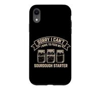 Désolée, Je Dois Nourrir Mon levain Starter Love Bread Baking Coque pour iPhone XR
