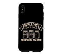 Désolée, Je Dois Nourrir Mon levain Starter Love Bread Baking Coque pour iPhone XS Max