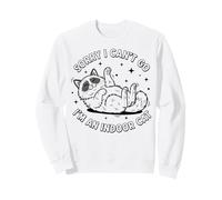 Désolée Je ne Peux Pas Je suis Chat d’intérieur Ragdoll Sweatshirt