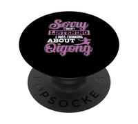 Désolée, Je n'écoutais Pas, Je pensais au Qigong PopSockets PopGrip Adhésif
