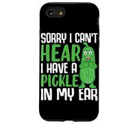 Désolée, Je n'entends Pas, J'Ai Un cornichon dans l'oreille Coque pour iPhone SE (2020) / 7/8