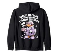 Désolée, je suis grincheuse, je traverse mes terribles années 70 Sweat à Capuche