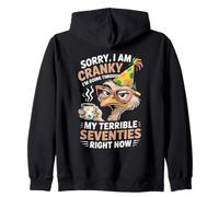 Désolée, je suis grincheuse, je traverse mes terribles années 70 Sweat à Capuche