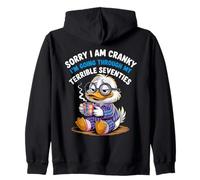 Désolée, je suis grincheuse, je traverse mes terribles années 70 Sweat à Capuche