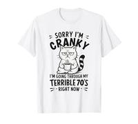 Désolée, Je suis grincheuse, Je Traverse Mes terribles années 70 T-Shirt