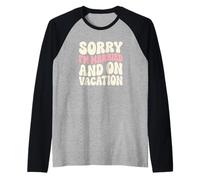 Désolée, Je suis mariée et Je suis en Vacances, Mon épouse, Beach Traveler Manche Raglan
