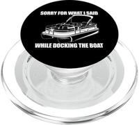 DÉSOLÉE pour CE Que J'Ai Dit Quand J'ÉTAIS en Train D'ACCOSTER Le Bateau Funny Meme PopSockets PopGrip pour MagSafe