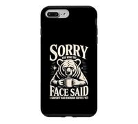 Désolée pour ce Que Mon Visage a Dit, Je n'ai Pas Encore bu Assez de café Coque pour iPhone 7 Plus/8 Plus