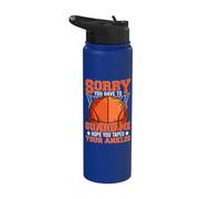 Désolée, tu dois me surveiller, j'espère que tu t'es scotché les chevilles Stainless Steel Insulated Water Bottle