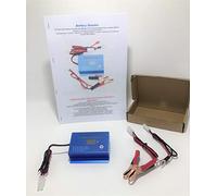 desolfatore Batteries jusqu'à 400 ampères nouveau chocs pour batteries au ploMB 12 V, 24 V, 36 V, 48 V - pour batteries jusqu'à 400 ampères sauve Batteries, supprime les sulfates qui se forment sur les plaques de plomb en la vie de la batterie - voiture sélection du voltage - Instructions en italien et anglais. Version avec bornes à Crocodile. Expédition assurée exprimé par Italie si on perd un paquet ne nous envoyons une deuxième.