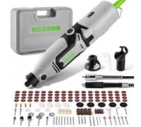 DESOON Outil Rotatif Multifonction 170 W: Outil Rotatif 126 Pièces Pour Bois/Métal, Kit De Forets Électriques Avec Arbre Flexible Pour Meulage, Gravure, Polissage, Nettoyage
