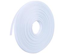 Désossage pour corset à coudre, 10 mm de large, en polyester pour couture, accessoires de vêtements, outil de désossage pour corsets, robes de mariée, robes de soirée, lingerie chapeaux (5 m, blanc)