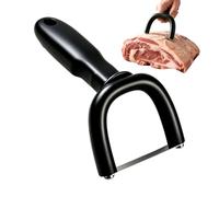 Désosseur à Graisse pour Viande de Bœuf Rapide Sans Effort Acier Inoxydable | Trancheur de Viande Gras pour Gril Barbecue pour Cuisine, Maison, Restaurant, Grill, Barbecue,