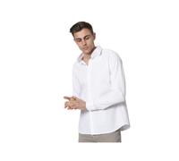 Desoto - Chemise blanche grainée - Homme - Chemises - Blanc - Taille: M