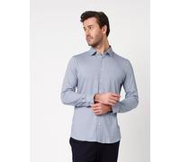 DESOTO Chemise bleu marine / bleu clair / blanc, Taille XXXL