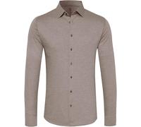 Desoto Chemise Modern Kent sans Repassage Marron Clair - Taille XL - - Hommes - Vêtements -