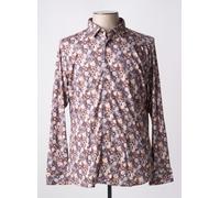 desoto chemises homme de couleur marron XXL