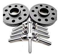 D'espacement Roue Élargisseurs Pour A1 R8 10 Pièces 14x1.5 Boulons Élargis Forme Boule 2 Pièces 25mm D'épaisseur PCD 5x100 5X112 CB57.1 Entretoises Roue(25mm Black)