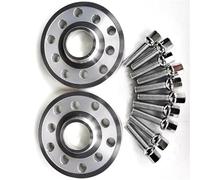 D'espacement Roue Élargisseurs Pour A1 R8 10 Pièces 14x1.5 Boulons Élargis Forme Boule 2 Pièces 25mm D'épaisseur PCD 5x100 5X112 CB57.1 Entretoises Roue(25mm Silver)