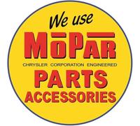 Desperate Enterprises Mopar Plaque en étain - Décoration murale vintage en métal - Fabriquée aux États-Unis