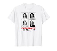 Desperate Housewives Cast Photo Grid Retro TV Show T-Shirt