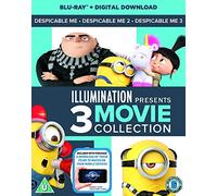 Despicable Me – Coffret 3 films – Blu-ray – Édition Royaume‑Uni – Import – Universal Pictures
