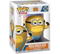 Despicable Me 4 - Mega Minion Dave 9.5cm Figurine Pop Vinyle Funko 1553