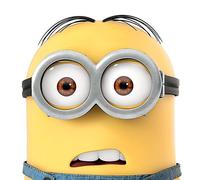 Despicable Me (Dave Close Up 60 x 60 cm Toile Imprimée