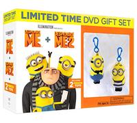 Despicable Me / Despicable Me 2 (2-Movies + 2-Minion Toys) (DVD Gift Set)