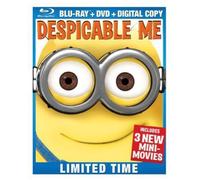 Despicable Me LIMITED EDITION With Goggles Includes Blu-ray, DVD and Digital Copy
