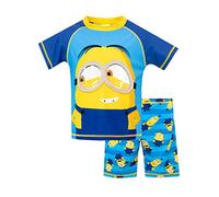 Despicable Me - Maillot de Bain Deux pièces - Minions - Garçon - Multicolore - 11-12 Ans