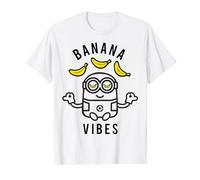 Despicable Me Minions Banana Vibes Meditation Minion Sketch T-Shirt