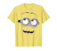 Despicable Me Minions Dave Big Smile T-Shirt, Homme, Citron, M