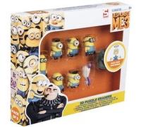 Despicable Me Moi Min13-6341 Lot de 8 Puzzle gommes, Multicolore Multicolore G