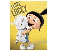 Despicable Me WDC100040 Toile Imprimée, Bois Dense, Multicolore, 60 x 80 cm