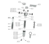 DESPIECE Filtre CINTROPUR Purga type clé NW18/25/32 Ref.Image 22