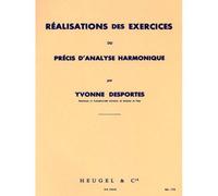 Méthodes et pédagogie LEDUC DESPORTES Y. - REALISATION DES EXERCICES DU PRECIS D'ANALYSE HARMONIQUE Théorie - harmonie