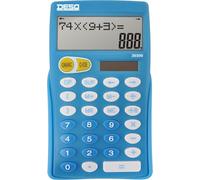 DESQ® Calculatrice| L’école Primaire |Affichage 10 Chiffres - 2 Lignes | OP | ./.R |< > |
