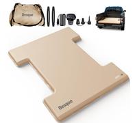 Desque Matelas de lit de camion pour 1,5 à 1,5 m, tapis autogonflant pleine taille pour le camping en plein air, accessoires de tente de ramassage, pompe à air 12 V, sac de transport, pour Silverado