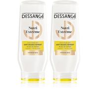 DESSANGE - Après-Shampoing Anti-Dessèchement Nutri-Extrême - Formule Enrichie En Céramide & Huile De Camélia - Soin Démêlant - Nourrit, Protège & Adoucit - Cheveux Secs - 225ml (Lot de 2)