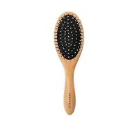 Dessange - Brosse à cheveux ovale bois & nylon - Brillance & douceur - Pour cheveux normaux à épais