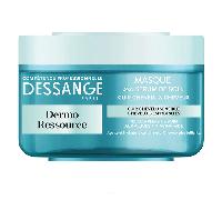 DESSANGE - Masque Capillaire Hydra-Apaisant Dermo Ressource - Formule Enrichie Aux Algues & Niacinamide - Apaise & Hydrate - Pour Cuir Chevelu Sensible & Cheveux Déshydratés - 250 ml