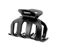 Dessange - Grande Pince a Cheveux Noir Mat - pour Chignon - Pince Crabe Elégante - Accessoire Cheveux - Tendance - Design Français - Antidérapant