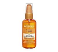 DESSANGE - Huile Sublime 3 Huiles Nutri-Régénérant Extrême pour cheveux secs et abîmés - 100ml - Soin capillaire nourrissant et réparateur de pointes sèches - Le Lot De 3