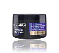 DESSANGE - Masque Cheveux Kératine Morphose - Formule Enrichie En Kératine Végétale & Acide Hyaluronique - Soin Reconstructeur - Répare & Protège La Fibre Capillaire - Cheveux Abîmés - 280 ml