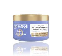 DESSANGE - Masque Cheveux Nutri-Réparateur Blond Californien - Acide Lactique & Miel De Manuka - Nourrit, Répare & Protège De La Casse - Cheveux Blonds, Colorés, Décolorés - 280ml