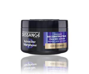 DESSANGE Masque Reconstructeur Kératine Morphose Cheveux Abîmés 280ml | Enrichi acide hyaluronique, Répare & renforce fibre capillaire, Hydratation intense, Gamme Morphose