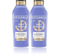Dessange Shampoing Blond Californien - Acide Lactique & Miel - Nourrit & Illumine - Lot De 2 X 280ml.