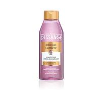 DESSANGE - Shampoing Hydra-Illuminant Infusion Lumière - Formule Enrichie En Lumière Liquide & Minéral Rose Opalescent - Hydrate & Illumine Sans Alourdir - Pour Cheveux Éteints - 2 x 250 ml