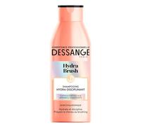 DESSANGE - Shampoing Hydratant et Lissant pour Cheveux Chauffés, Acide HyaL'ouronique, Flacon 250 mL - Le lot de 3